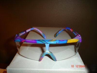 12 pairs of bouton safety glasses tie dye frames