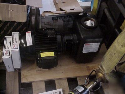 Dayton 3 hp centrifugal pump 3 phase 4UA78 125PSI