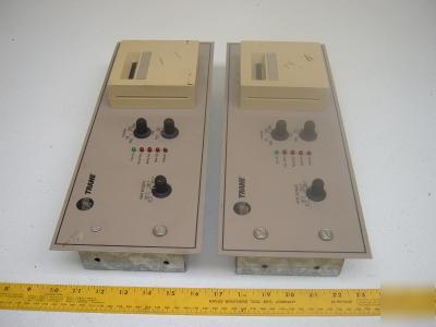 Lot of 2 trane solid state digital control computer