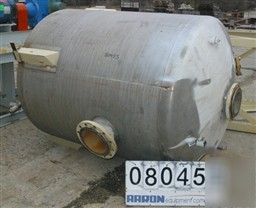 Used: piersol pine mfg co tank, 750 gallons, 304 stainl