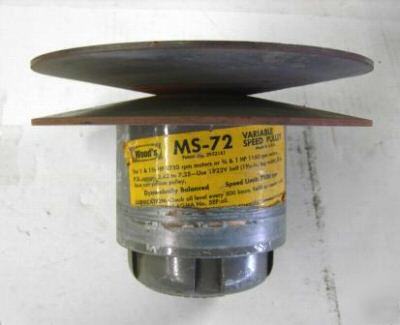 Woods ms-72 variable speed pulley