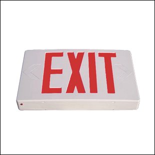 6UNIT ,slim type led exit sign / emergency light, E3SCR