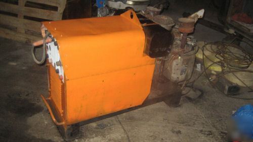 Airco portable gas welder generator onan powered