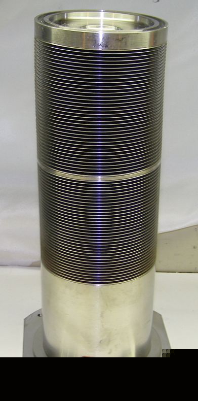 Stainless steel bellows. 2-234. approx. 11