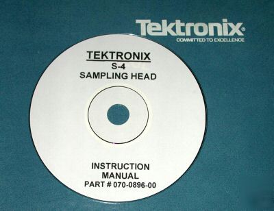 Tektronix s-4 S4 service manual