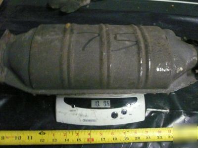 Scrap catalytic converter for recycle only, used #75A