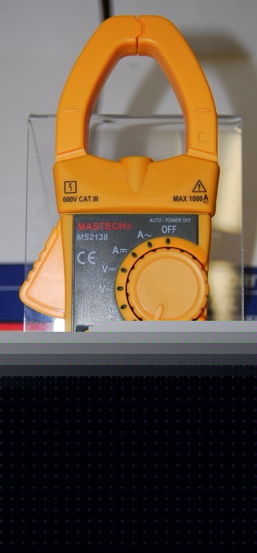 New digital clamp meter 1000A ac dc volt mastech MS2138