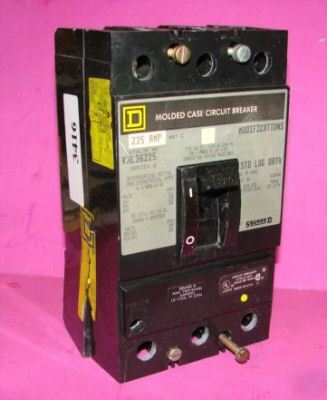 Square d KAL36225 breaker 225 amp #3416, 5471-74 g