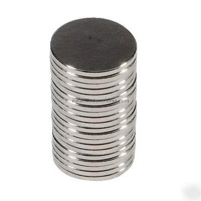 Super strong rare earth magnets - 20 pack