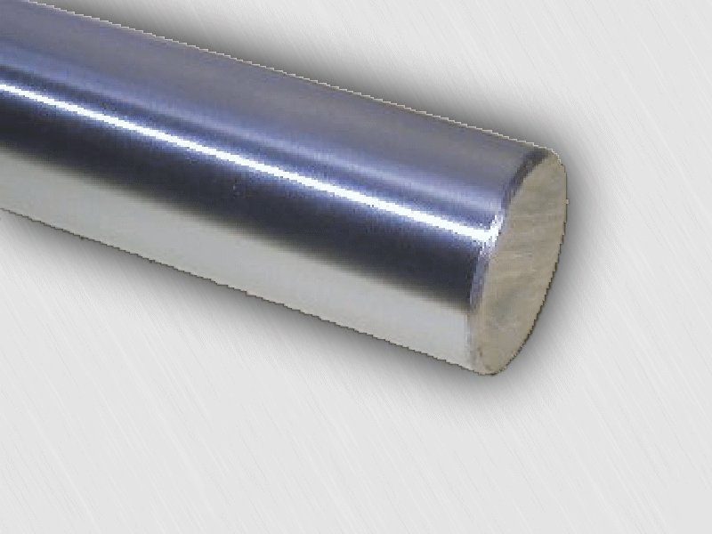 Thomson hardened round linear steel shaft rail 1 x 24