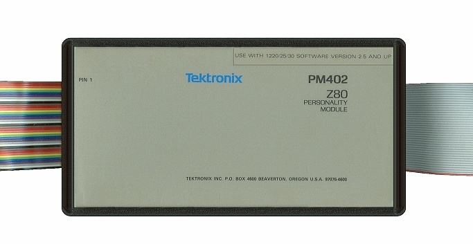 Tektronix Z80 personality module pod for 1220/25/3 rare
