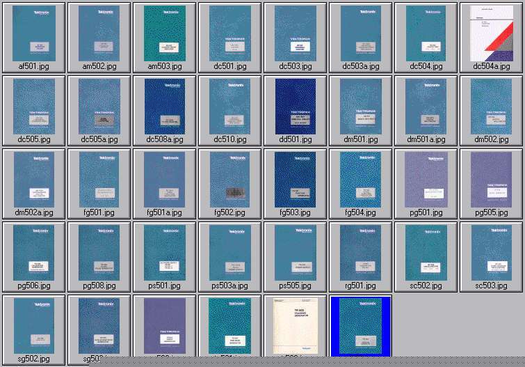 Thirty eight tek TM500 series plugin service manuals