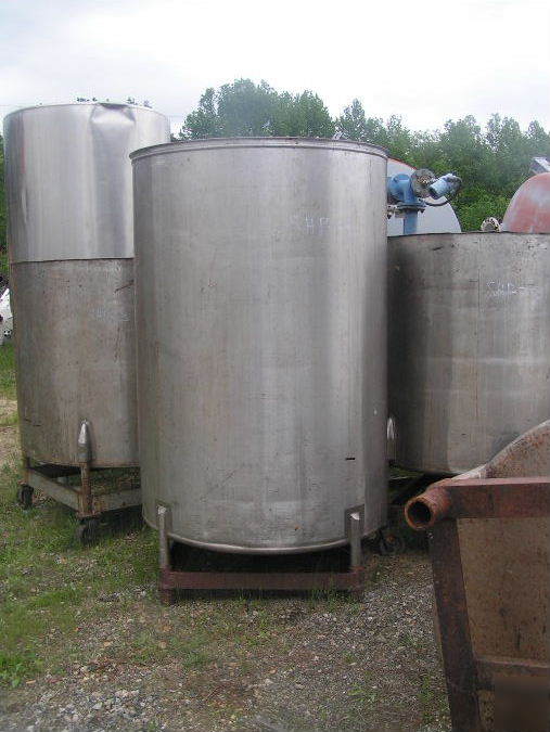 500 gallon 525 gal stainless steel tank nj