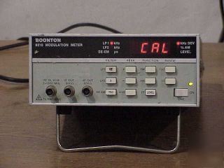 Boonton #8210 modulation meter 