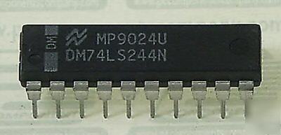 DM74LS244N buffer/line drvr oct 3STATE 20-dip, 18 pc 