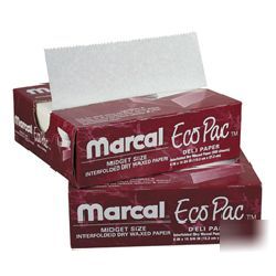 Eco-pac natural interfolded dry wax paper-mcd 5290