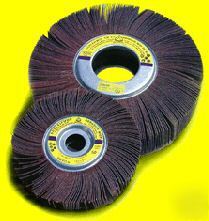 Flap wheels unmounted 4 dia x 4 widex 3/4 hole 80GRIT