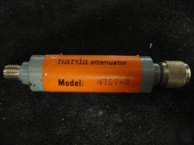 Narda attenuators 793-ff / 4757-3 **no **