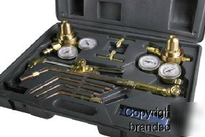 Oxy acetylene welder gas welding cutting torch set