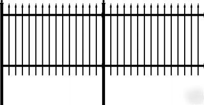 Security fence decorative ornamental iron pool fencing 