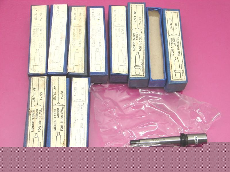 New 10 drill chuck arbor arbors 33JT w/ 1MT (1622A)