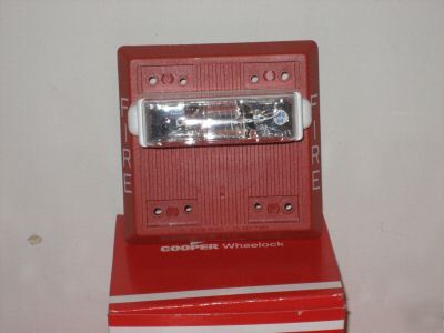 1-wheelock mtwp-2475W-fr strobe signal 24 vdc.