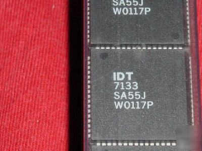 10 pcs. idt# IDT7133SA55J, 32K(2KX16)cmos dualport r