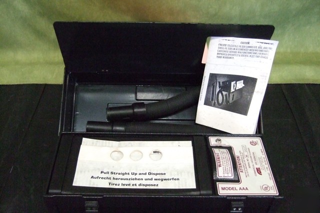 Atrix commercial service vacuum cleaner model aaa