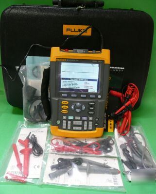 Fluke 196 scopemeter oscilliscope 100MHZ 196B excellent