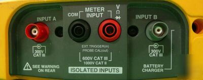 Fluke 196 scopemeter oscilliscope 100MHZ 196B excellent