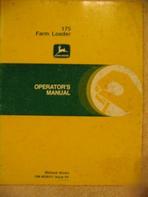 John deere 175 loader 920 1520 1530 1630 1640 1830 1840