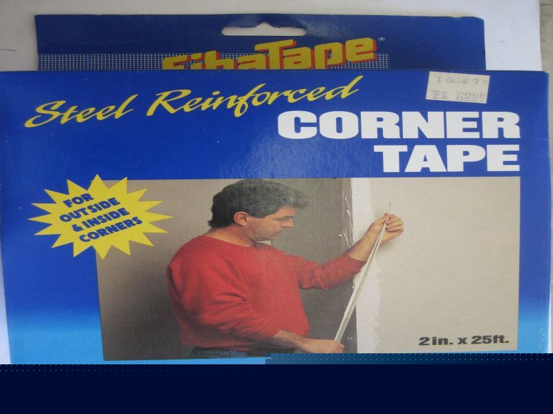 Steel reinforced drywall corner tape 2