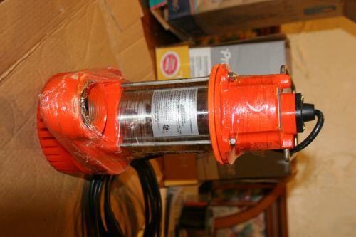 Sump pump 1/2 hp 58 gpm 2