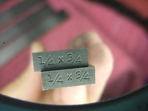 Starrett 384 parallel set precision ground clean wow 