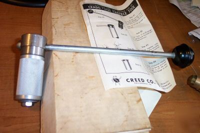  creed co crado #1722 tailpiece tool 1 1/2