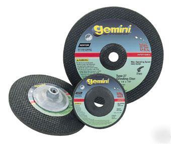 7 x 1/4 x 5/8-11 type 8 norton gemini grinding wheel