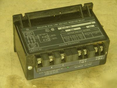 Allen bradley line voltage monitor 813S-vob 813SVOB 480