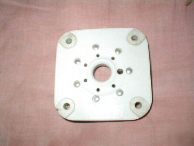 Johnson 247 septar transmitter vacuum tube socket 7 pin