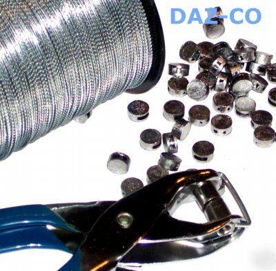 100 x lead seals/electric meter/tachographs/taxi &tool 