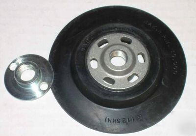 5 x 5/8-11 metal sanding disc back up pad