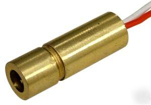 650NM 5MW red laser module 5V dc 8MM x 25MM - 2 pack