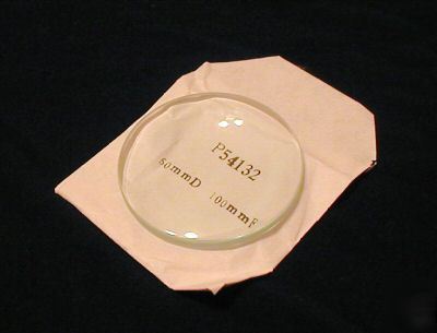 Glass prism optical laser double concane magnifying len