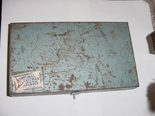 Imperial eastman a/c manifold gauge set vintage hvac