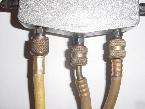 Imperial eastman a/c manifold gauge set vintage hvac