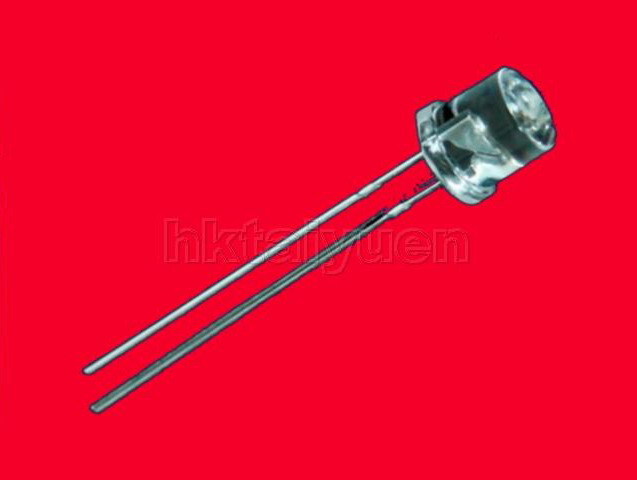 Mix 150X 5MM wide angle flat top led free resistors