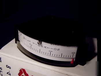 New triplett corp meter 420-e 0-3 mils vibration