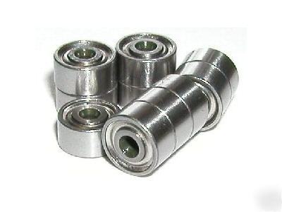 10 abec-5 ball bearings 3X9 X4 ceramic balls stainless