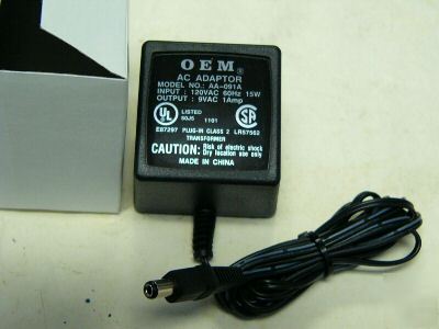 10 each 9 vac 1 amp power supplies wholesale lot