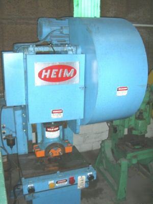 55 ton heim single crank gap frame press (19937)