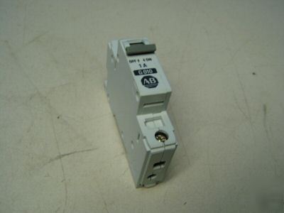 Allen bradley 1A circuit breaker m/n 1492-CB1G010 -used